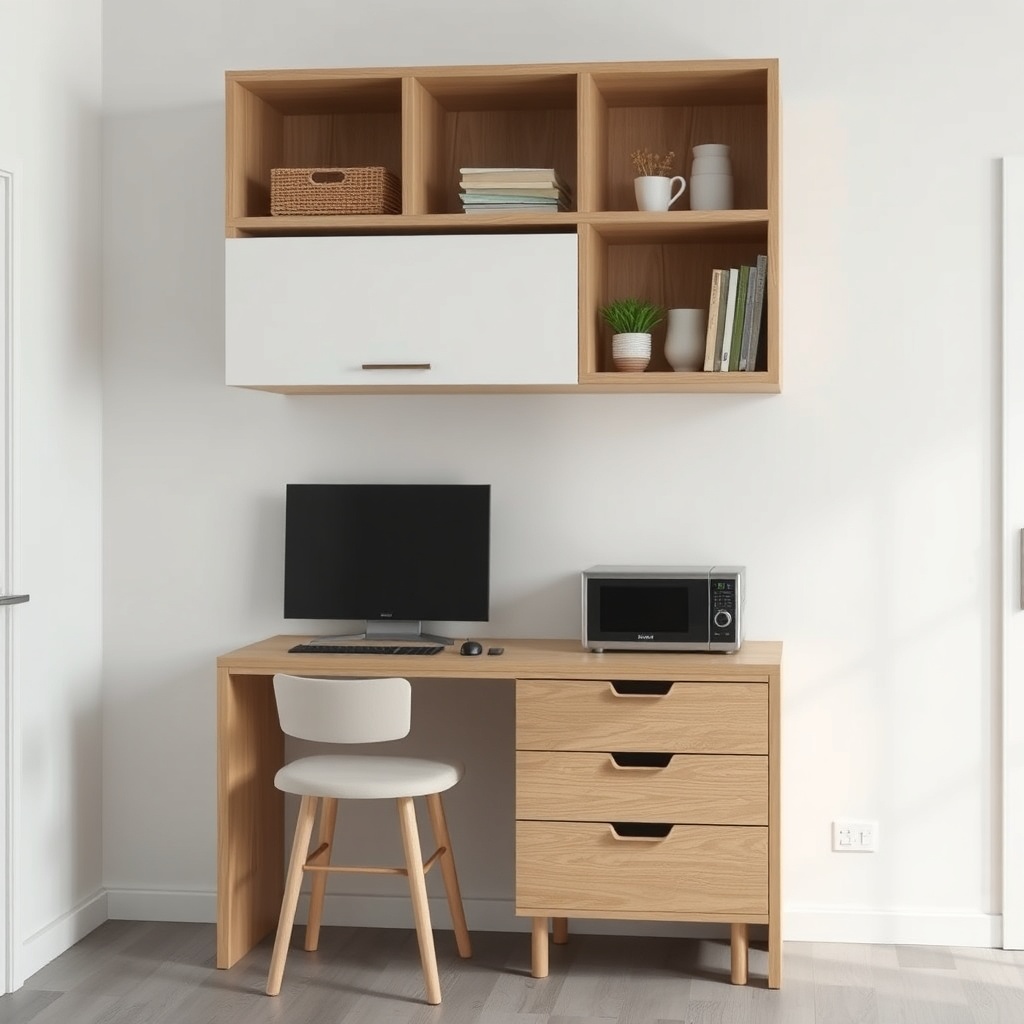 Bir Ikea Sektion mutfak dolabının alt kısmından